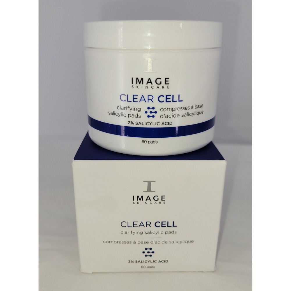 IMAGE Skincare Clear Cell Clarifying Salicylic Pads 2% Salicylic Acid 60ct‎ NIB